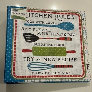 Kitchen Rules Recipe Card Album